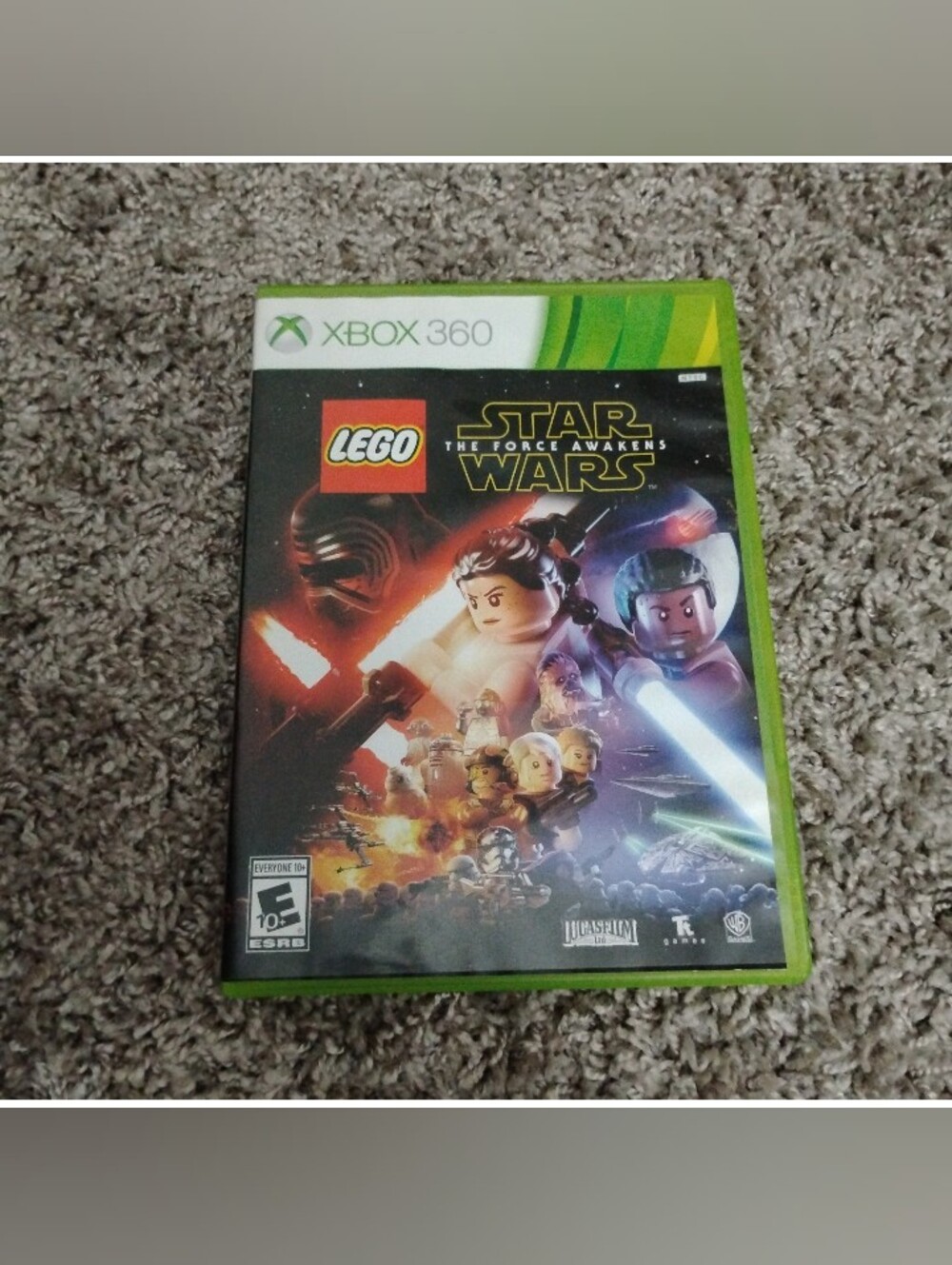 LEGO Star Wars: The Force Awakens (Xbox 360) Complete CIB Video Game